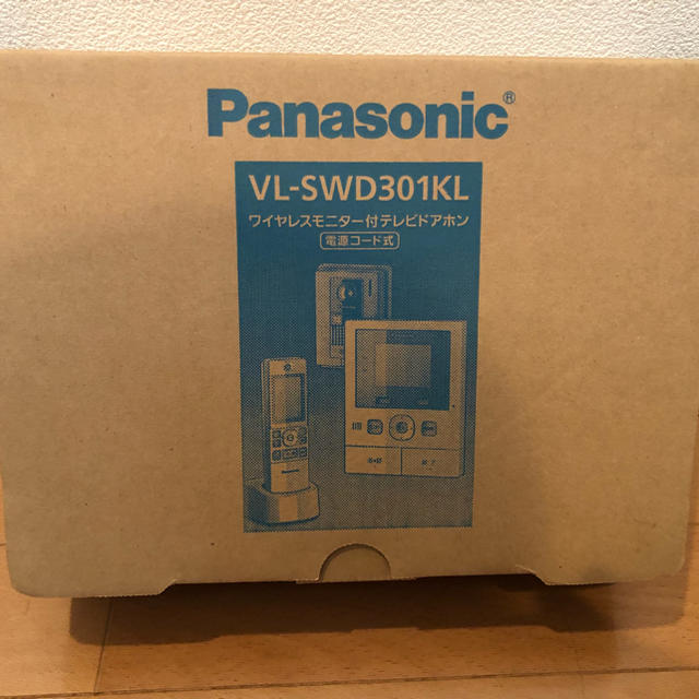 Panasonic(パナソニック)のパナソニック  ワイヤレスモニター付きテレビドアホン  ＶＬ－ＳＷＤ３０１ＫＬ スマホ/家電/カメラのスマホ/家電/カメラ その他(防犯カメラ)の商品写真