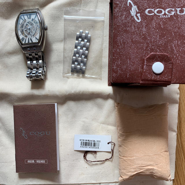 COGU(コグ)の仲丸様専用　COGU 自動巻　腕時計 メンズの時計(腕時計(アナログ))の商品写真