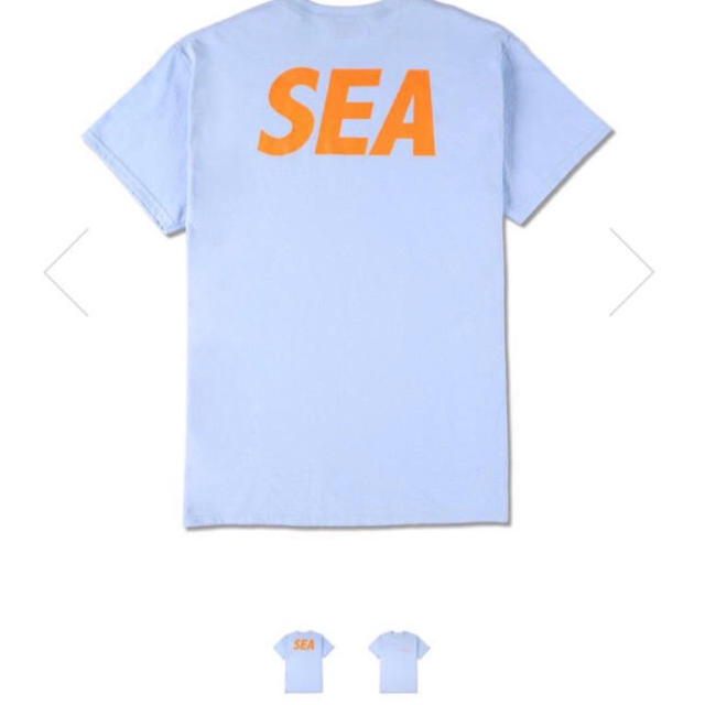 SEA (BP) TEE / L.BLUE (CS-167) メンズのトップス(Tシャツ/カットソー(半袖/袖なし))の商品写真
