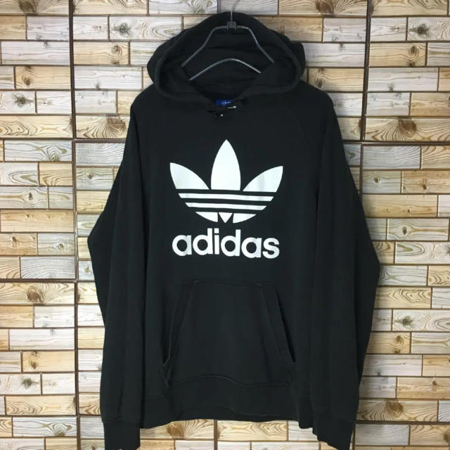 adidas(アディダス)のadidas パーカー　ビックロゴ メンズのトップス(パーカー)の商品写真