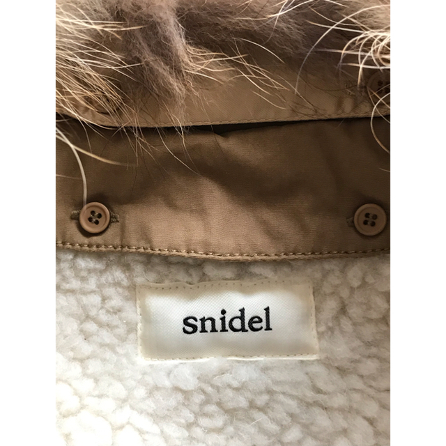SNIDEL(スナイデル)のsnidel ☆ラクーンファーモッズコート レディースのジャケット/アウター(モッズコート)の商品写真