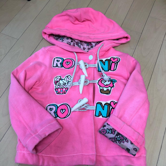 RONI(ロニィ)のロニィ ダッフルコート キッズ/ベビー/マタニティのキッズ服女の子用(90cm~)(ジャケット/上着)の商品写真