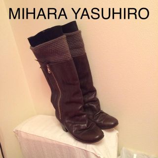 ミハラヤスヒロ(MIHARAYASUHIRO)の♡MIHARA YASUHIROブーツ♡(ブーツ)