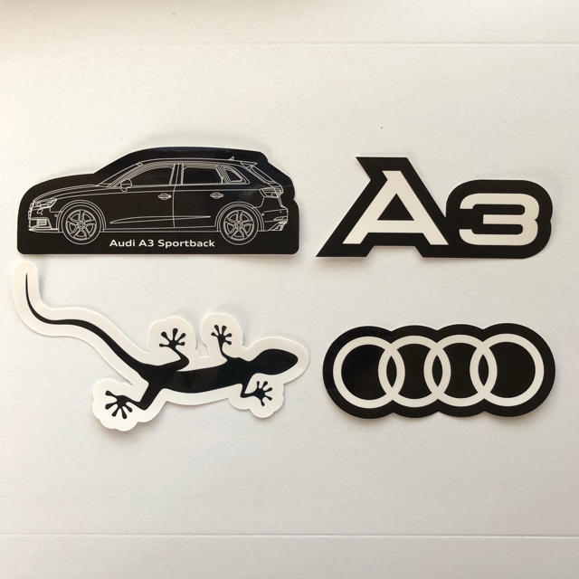 AUDI(アウディ)のアウディA3 ステッカーセット 自動車/バイクの自動車(車外アクセサリ)の商品写真