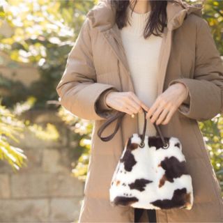 グローバルワーク(GLOBAL WORK)のあさみ様専用 ＊ GLOBAL WORK ＊  ファーキンチャクBAG 美品(ショルダーバッグ)