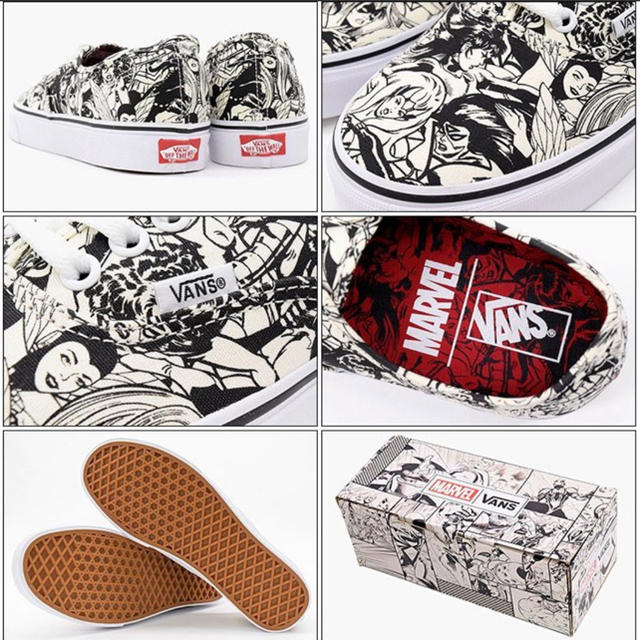 VANS(ヴァンズ)のラスト1足　新品　バンズ  マーベル　オーセンティック　コラボ　MARVEL メンズの靴/シューズ(スニーカー)の商品写真