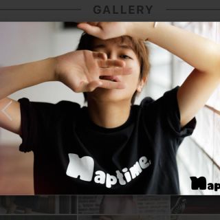 トリプルエー(AAA)のNaptime nissy 限定　Tシャツ　ブラック　M(Tシャツ/カットソー(半袖/袖なし))