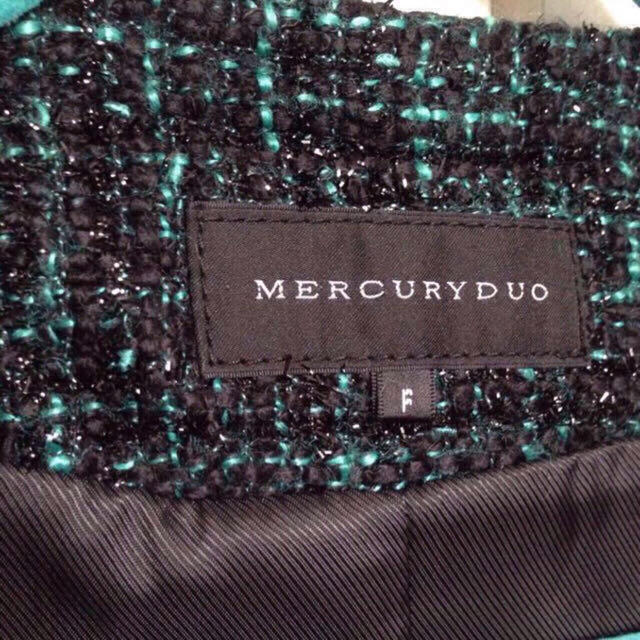 MERCURYDUO(マーキュリーデュオ)のニコール着用🍀ツイードジャケット レディースのジャケット/アウター(ノーカラージャケット)の商品写真