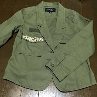 ジルスチュアート(JILLSTUART)のJILLSUARTのカーキジャケット(ミリタリージャケット)