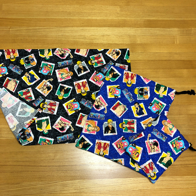 入園入学　6点セット ハンドメイドのキッズ/ベビー(バッグ/レッスンバッグ)の商品写真