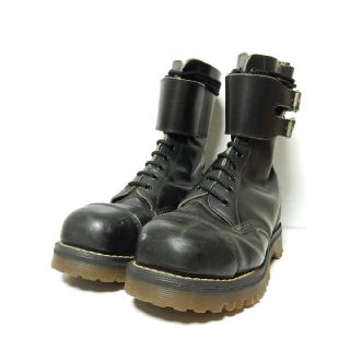 ドクターマーチン(Dr.Martens)のバックル＆スチールトゥ！英国製！旧タグ！ドクターマーチンUK5クレイジーボム(ブーツ)