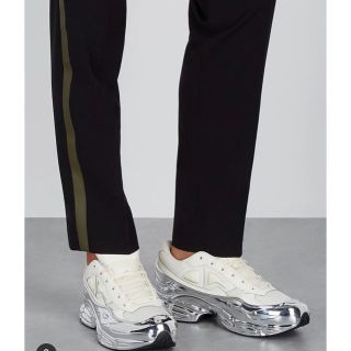 Adidas by Raf simons OZWEEGO メタリック シルバー