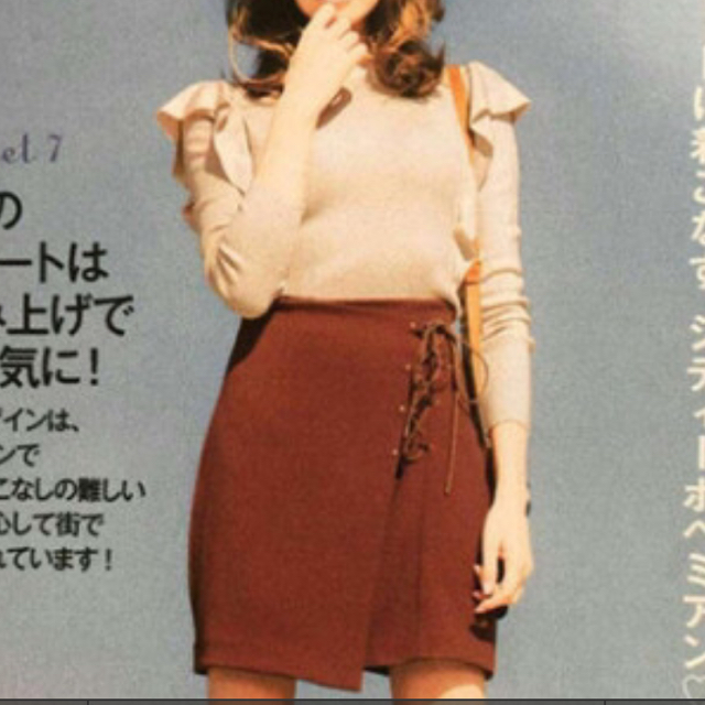 SNIDEL(スナイデル)のスエードミニスカート レディースのスカート(ミニスカート)の商品写真