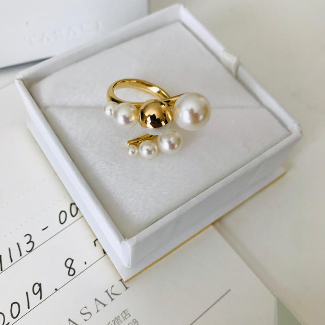 TASAKI(タサキ)の新品♡TASAKI MG  シェルリング  12号 レディースのアクセサリー(リング(指輪))の商品写真