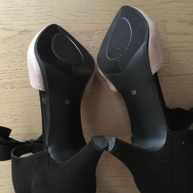 Couture Brooch(クチュールブローチ)のクチュールブローチ リボンセパレートパンプス レディースの靴/シューズ(ハイヒール/パンプス)の商品写真