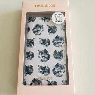 ポールアンドジョー(PAUL & JOE)のあやめぐ様専用 ♡ PAUL & JOE スマホケース 猫 ♡(モバイルケース/カバー)