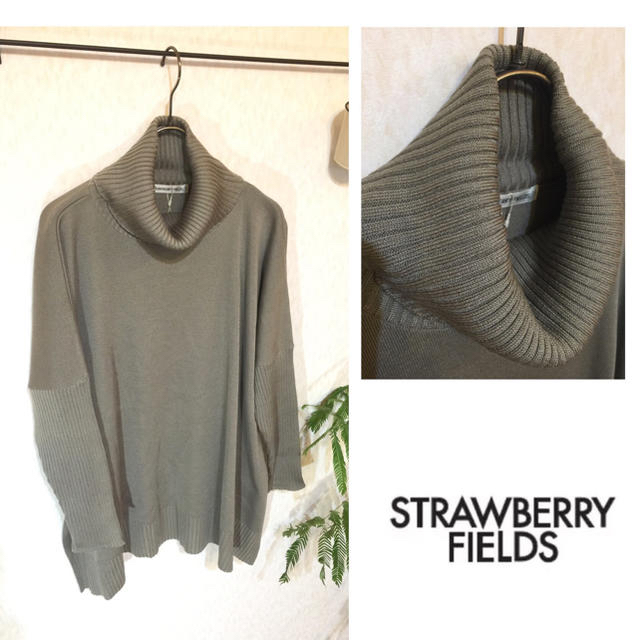 STRAWBERRY-FIELDS(ストロベリーフィールズ)の【専用】STRAWBERRY-FIELDS オフタートルニット レディースのトップス(ニット/セーター)の商品写真