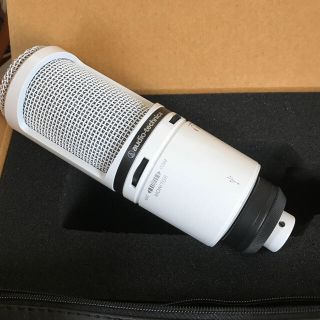 オーディオテクニカ(audio-technica)のaudio-technica  USB マイクロホンAT2020USB+WH (マイク)