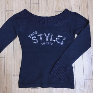 ビッキー(VICKY)のVICKYセーター　4月24日まで購入不可(ニット/セーター)