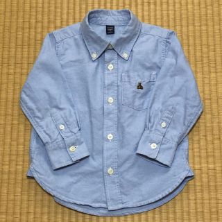 ベビーギャップ(babyGAP)のベビーギャップ　ボタンダウンシャツ　95(ブラウス)