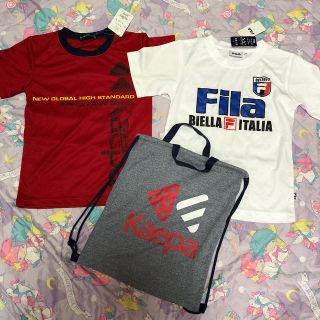 フィラ(FILA)の新品★130cm★Tシャツセット(Tシャツ/カットソー)