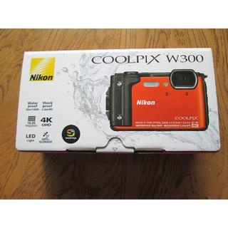 ニコン(Nikon)の値下げ！ NICON  COOLPIX W300 オレンジ(コンパクトデジタルカメラ)