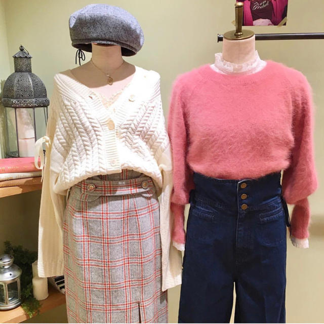 deicy(デイシー)の新品未使用タグ付き♡UK WOOL チェックタイトスカート レディースのスカート(ひざ丈スカート)の商品写真