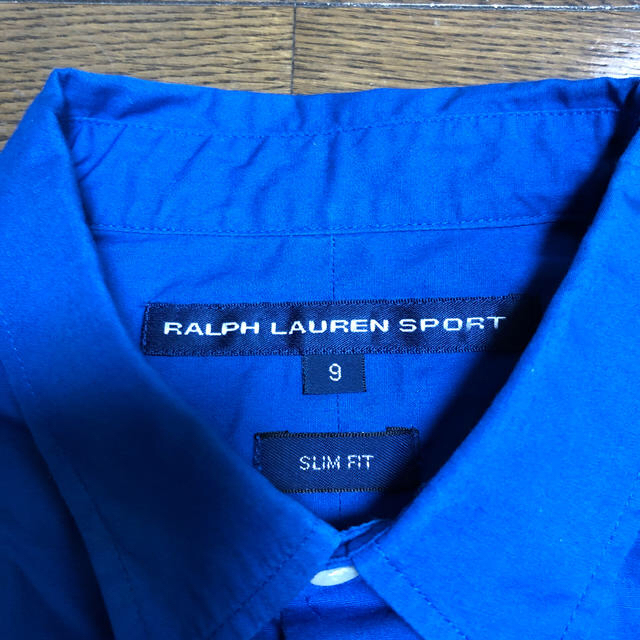 Ralph Lauren(ラルフローレン)のラルフローレンスポーツ七分袖シャツ・サイズ9 レディースのトップス(シャツ/ブラウス(長袖/七分))の商品写真