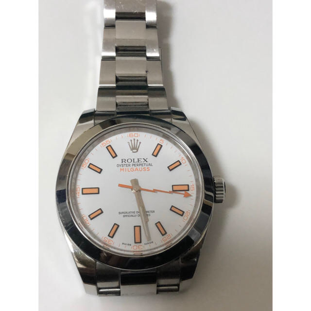 ROLEX ミルガウス Ref:116400 クリアランス最安 時計 basketballbelgium.be