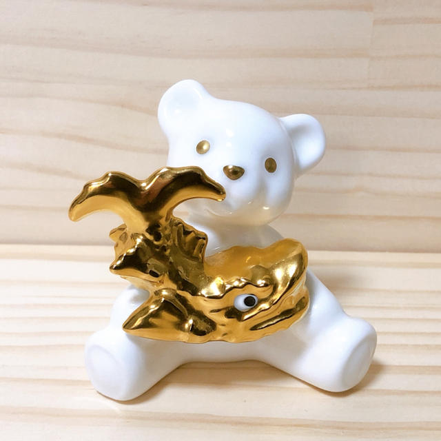 ノリタケの森限定 森のベアシリーズ 金のシャチホコ クマ Noritake | フリマアプリ ラクマ
