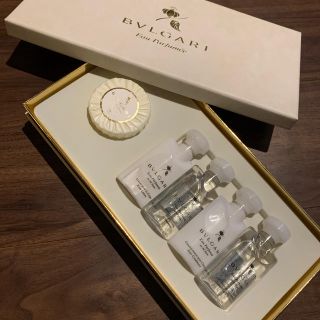 ブルガリ(BVLGARI)のBVLGARIブルガリシャンプーボディクリームボディソープ☆アメニティセット(サンプル/トライアルキット)