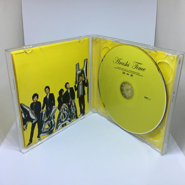 嵐(アラシ)の嵐 Time 初回盤 2CD ソロ曲収録 アルバム エンタメ/ホビーのCD(ポップス/ロック(邦楽))の商品写真