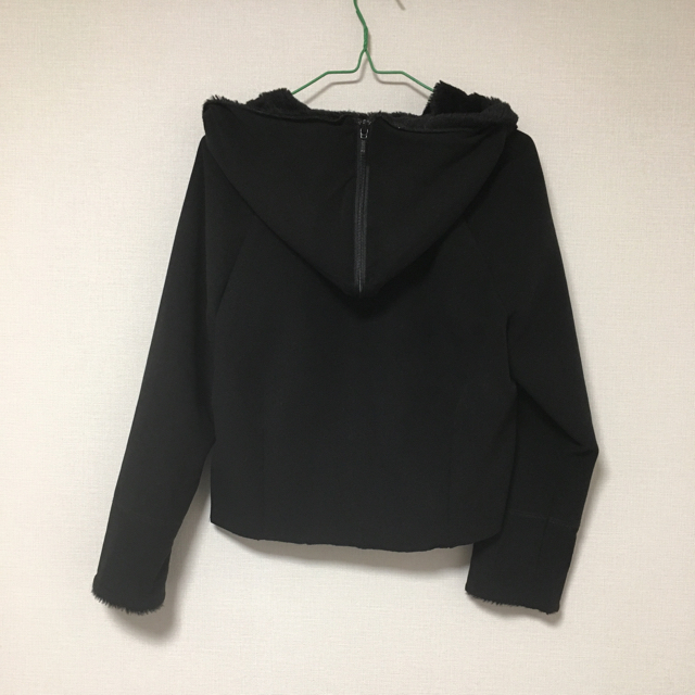 SNIDEL(スナイデル)のsnidel☆ショートコート(黒) レディースのジャケット/アウター(ムートンコート)の商品写真