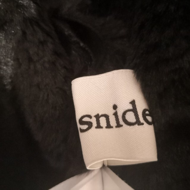 SNIDEL(スナイデル)のsnidel☆ショートコート(黒) レディースのジャケット/アウター(ムートンコート)の商品写真