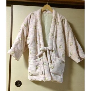 新品 スヌーピー柄 モコモコ半纏(ルームウェア)