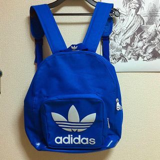 アディダス(adidas)のadidas ブルー リュック(リュック/バックパック)