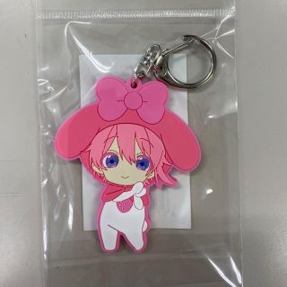 サンリオ(サンリオ)のすとぷりるーむ　さとみくん　ラバーキーホルダー(アイドルグッズ)