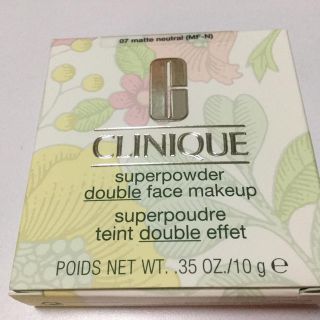 クリニーク(CLINIQUE)のクリニーク　スーパーパウダーダブルフェイスパウダー(m.s様専用です)(フェイスパウダー)