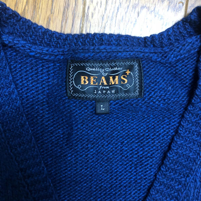 BEAMS(ビームス)のBEAMS ニットベスト メンズのトップス(ニット/セーター)の商品写真