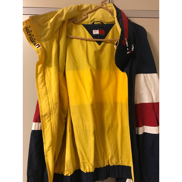 TOMMY HILFIGER(トミーヒルフィガー)の90's TOMMY HILFIGER トミーヒルフィガー  ダウン ジャケット メンズのジャケット/アウター(ナイロンジャケット)の商品写真