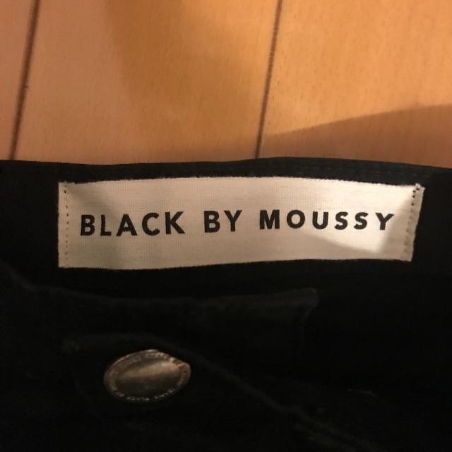 BLACK by moussy(ブラックバイマウジー)のblackbymoussy JAVA23inch レディースのパンツ(デニム/ジーンズ)の商品写真