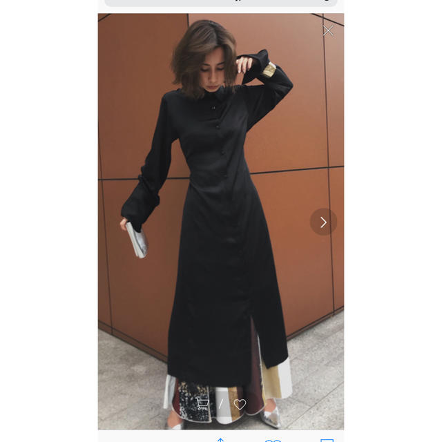 BACK TUCK SHIRT DRESS　アメリヴィンテージ