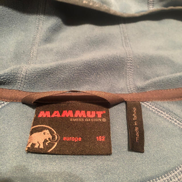 Mammut(マムート)のMAMMUTキッズパーカー キッズ/ベビー/マタニティのキッズ服男の子用(90cm~)(ジャケット/上着)の商品写真