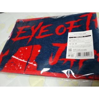 ワンオクロック(ONE OK ROCK)のワンオク2019 eye of the stormマフラータオルレッド新品(ミュージシャン)