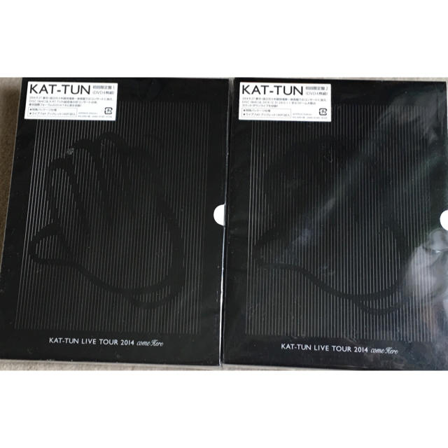 KAT-TUN(カトゥーン)のKAT-TUN  come Here 初回限定盤DVD  1と2 エンタメ/ホビーのタレントグッズ(アイドルグッズ)の商品写真