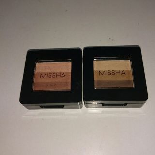 ミシャ(MISSHA)のMISSHA アイシャドウ　3個セット(アイシャドウ)