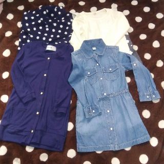 ベビーギャップ(babyGAP)の100㎝女の子トップスまとめ売り(Tシャツ/カットソー)