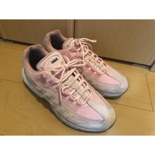 ナイキ(NIKE)のNIKE ナイキ スニーカー AIR MAX95 ピンク お値下げしました(スニーカー)