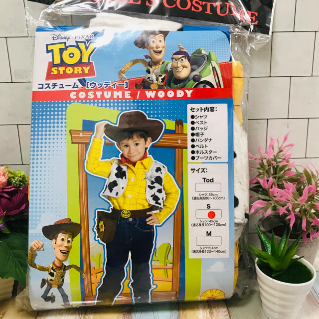 トイストーリー ウッディのハロウィンコスプレ 新品 130cm 大人気!トイストーリー ウッディコスチューム コスプレ ハロウィン