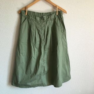 ダブルクローゼット(w closet)のw  closet★コットンスカート(ひざ丈スカート)